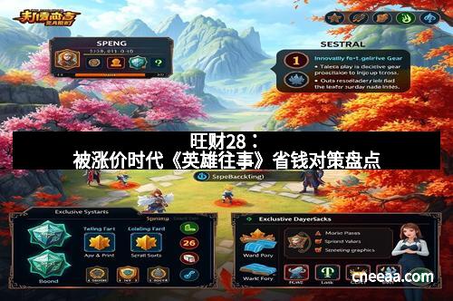 旺财28：被涨价时代《英雄往事》省钱对策盘点